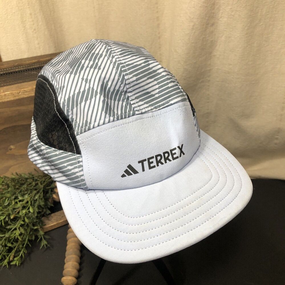 Adidas Terrex Hats Heat.Rdy 5-Panel Graphic Cap Blue/Black OSFM